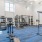a gym with exercise equipment