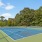 Large tennis courts