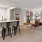 Open space living area with natural lighting